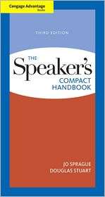 Cengage Advantage Books The Speakers Compact Handbook, (0495898333 