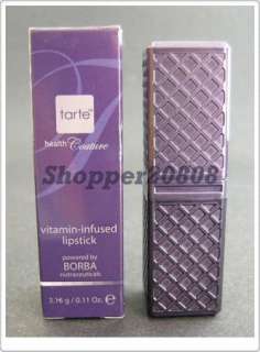 Tarte vitamin infuse lipstick Revive deep rose by BORBA FULL SIZE 