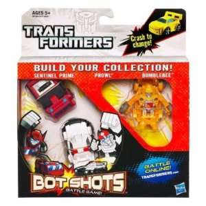   Game Autobots 3Pack Sentinel Prime, Prowl Bumblebee: Toys & Games