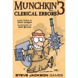  Munchkin Clerical Errors Toys & Games