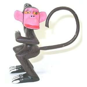  Monkey 3.5 Inch Oaxacan Wood Carving