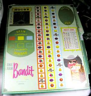 One Arm Bandit Game Cadeco 1963 Complete  