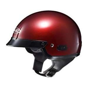  HJC IS 2 Open Face Motorcycle Helmet Wine Large L 0823 