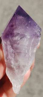 XLarge Natural Amethyst Point Crystal, 113 grams. Beautiful & Healing 