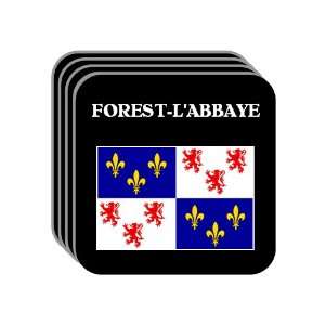 Picardie (Picardy)   FOREST LABBAYE Set of 4 Mini Mousepad Coasters