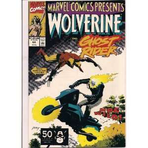  MARVEL COMICS WOLVERINE AND GHOST RIDER #68 1991 