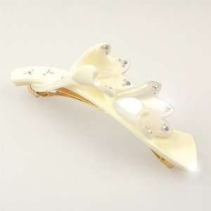 Lierre Pearl White   Boulanger Collection (Hand set Swarovski Crystals 