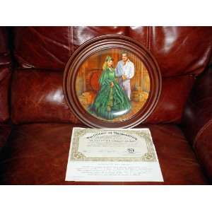 Collector Plates   1985 Gone With The Wind Collection Plate #7 of 9 