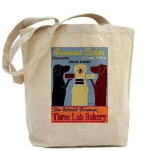  Three Lab Bakery Vintage Tote Bag by  Beauty