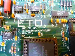 ETO ABX X355 RF Generator Control PCB 0190 36677 As is  