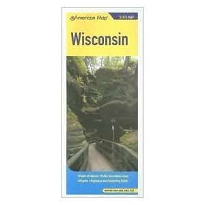  American Map 603325 Wisconsin State Map