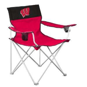  Wisconsin Badgers Big Boy Logo Chair: Sports & Outdoors
