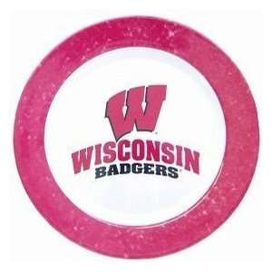 Wisconsin Badgers NCAA Dinner Plates (4 Pack)