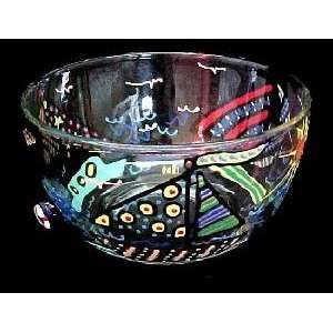 Sailboat Regatta Design   Serving Bowl   6 inch diameter  