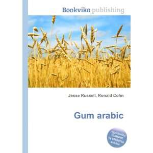  Gum arabic Ronald Cohn Jesse Russell Books
