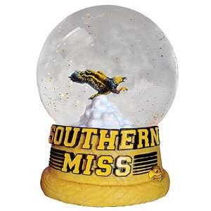   Mississippi Golden Eagles Musical Snow Globe: Sports & Outdoors