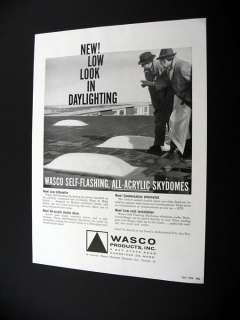 Wasco Skydomes Jr High School Natick MA 1959 print Ad  