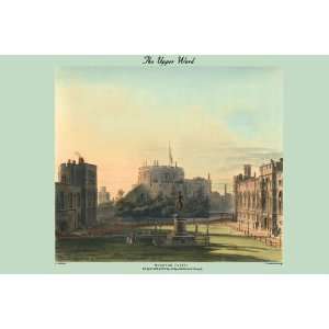  Upper Ward   Windsor Castle (Exterior) 16X24 Canvas Giclee 