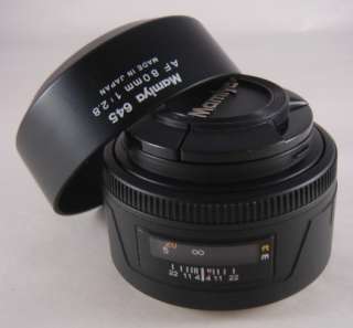 Mamiya 645 AF Camera Body   with a microprism focusing screen, a 