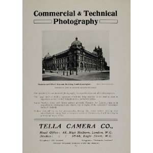  1911 Ad Tella Camera Victoria Albert Museum London V&A 
