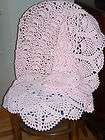 Crochet Angels Baby Pink yarn w 2 Hearts Middle  