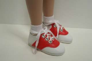 RED Saddle Doll Shoes For Kish 14 Wren Raven Piper Lark♥  