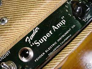 Fender Super Amp 1953 Extra Clean 2X10 Jensen Alnico V  