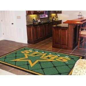 Dallas Stars 5X8 ft Area Rug Floor/Door Carpet/Mat:  Sports 