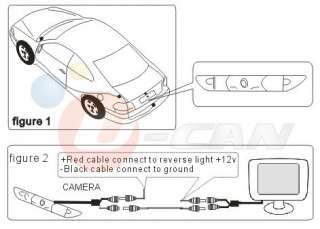 Original car truck Heavy vehical rear view camera 480 TVLs Night 