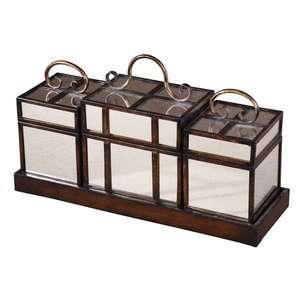  Uttermost Preston, Boxes And Tray, Set/4