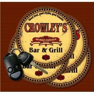  CROWLEYS Family Name Bar & Grill Coasters: Kitchen 