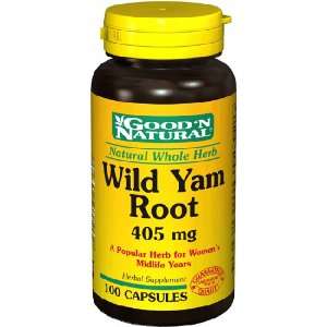  Wild Yam Root 405mg   A Popular Herb for Women, 100 caps 