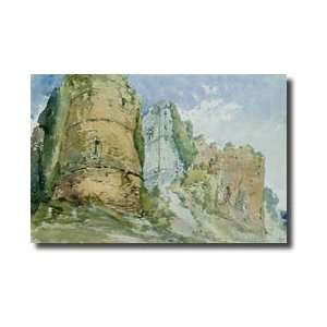  Goodrich Castle Herefordshire Giclee Print: Home & Kitchen