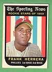 1959 Topps Set Break 129 Frank Herrera NR MINT  