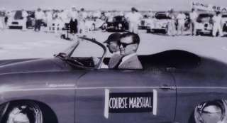 Clark Gable 1954 Porsche 356 1st Speedster ever raced  