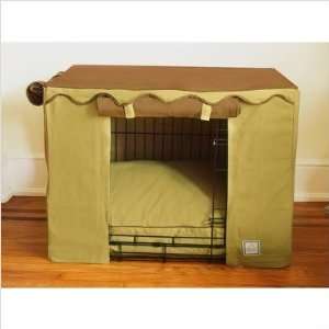  Dog Crate Cover in Coco Sand Size Small (21 H x 24 W x 