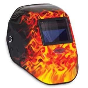  FMX Welding Helmet Fibre Metal Flame Full Wrap: Industrial 