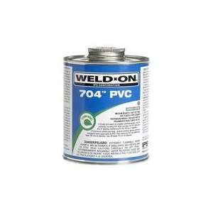  Weldon 12131 1/4 Pint 704 PVC Cement, Gray