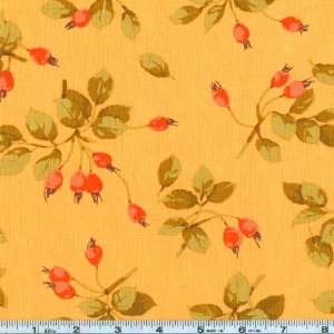  45 Wide Fall Collection Rose Hips Chestnut Fabric By The 