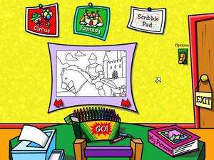 Crayola Magic 3D Coloring Book: Fanciful Friends PC CD  