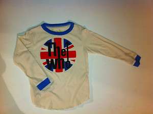 BNWT The Who Rock Band Long Sleeve Tee Size 6  