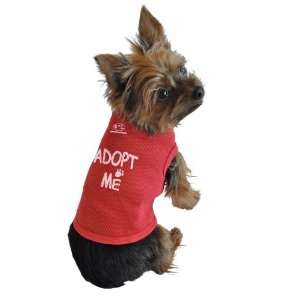   : Ruff Ruff and Meow Dog Tank Top, Adopt Me, Red, Small: Pet Supplies