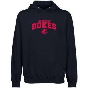   Duquesne Dukes Navy Blue Logo Arch Lightweight Pullover Hoody Sports