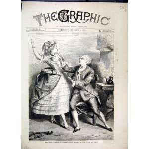  1870 Opera Comedy London Dejazet Prince De Conti Print 