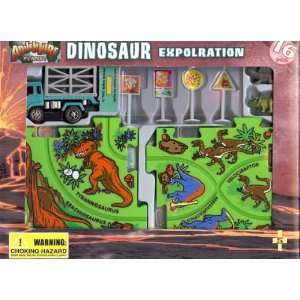   : Adventure Planet Toy Dinosaur Exploration Play Set: Toys & Games