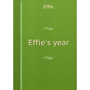  Effies year Effie Books