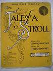 TALE OF A STROLL WIZARD OF OZ 1905 Play Sheet Music
