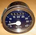 1970 s ducati guzzi 60mm nos cev universal 40mph speedometer