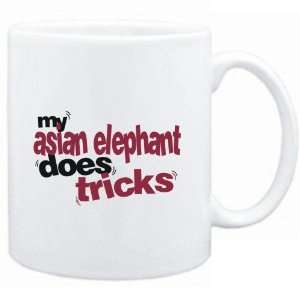  Mug White  My Asian Elephant does tricks  Animals 
