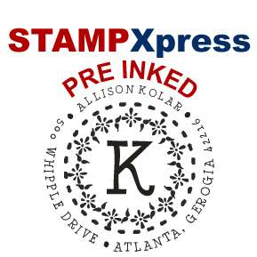Personalized Address Stamp   Pre Inked PSI 4141 50022  